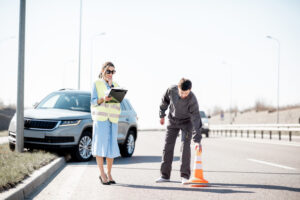 Who's Liable in an Accident With a Company Vehicle?