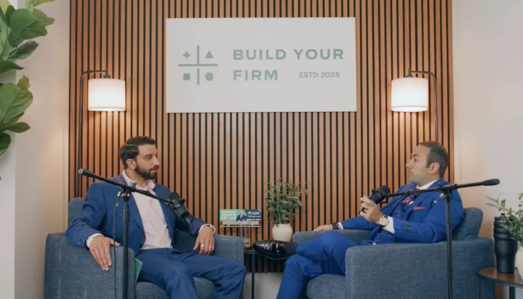 Episode one of Build Your Firm with Jeff Fayngor and Joe Nazarian, discussing what it takes to build your own sucessful law firm.